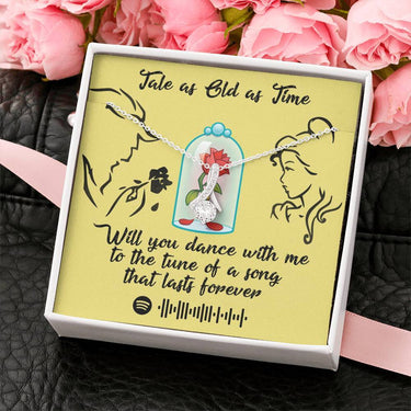 Beauty and the Beast Alluring Beauty Necklace - Love You This Much